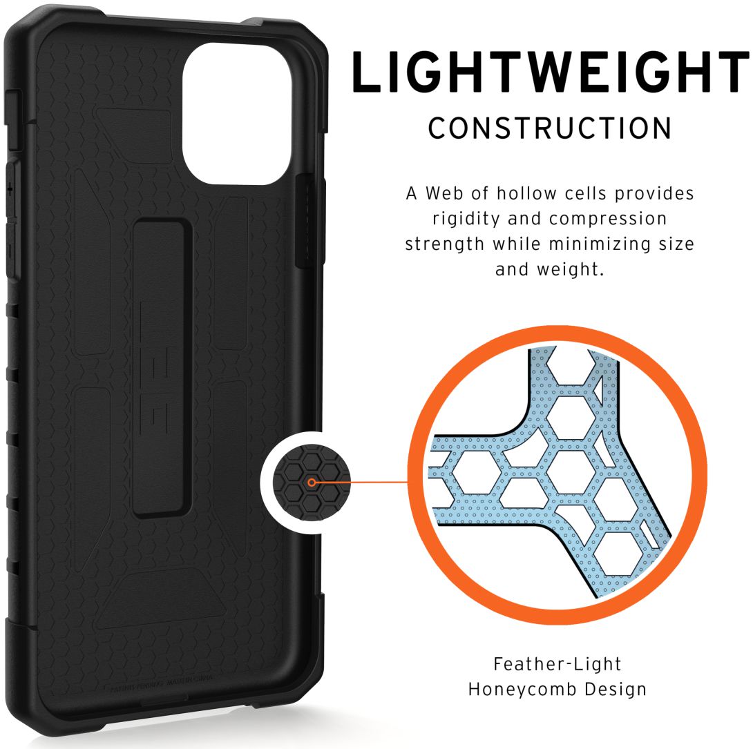 Urban Armor Gear Pathfinder Hoesje Apple iPhone 11 Pro Max Black afbeelding 3