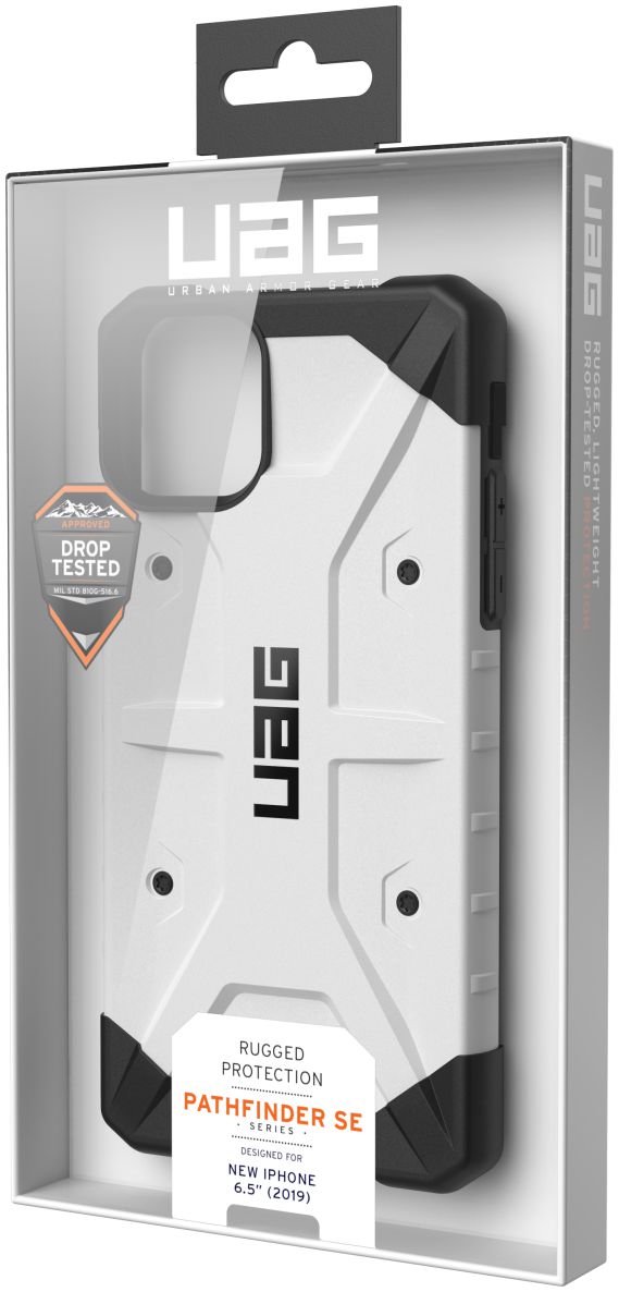 Urban Armor Gear Pathfinder Hoesje Apple iPhone 11 Pro Max White afbeelding 13