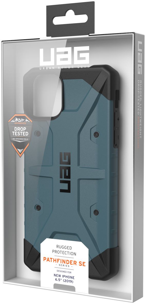 Urban Armor Gear Pathfinder Hoesje Apple iPhone 11 Pro Max Slate afbeelding 13