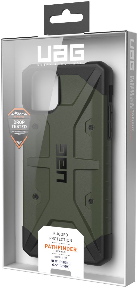 Urban Armor Gear Pathfinder Hoesje Apple iPhone 11 Pro Max Green afbeelding 13