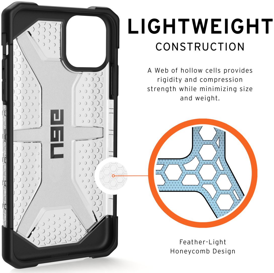Urban Armor Gear Plasma Hoesje Apple iPhone 11 Pro Max Ice afbeelding 3