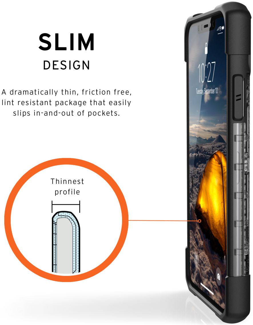 Urban Armor Gear Plasma Hoesje Apple iPhone 11 Pro Max Ice afbeelding 4
