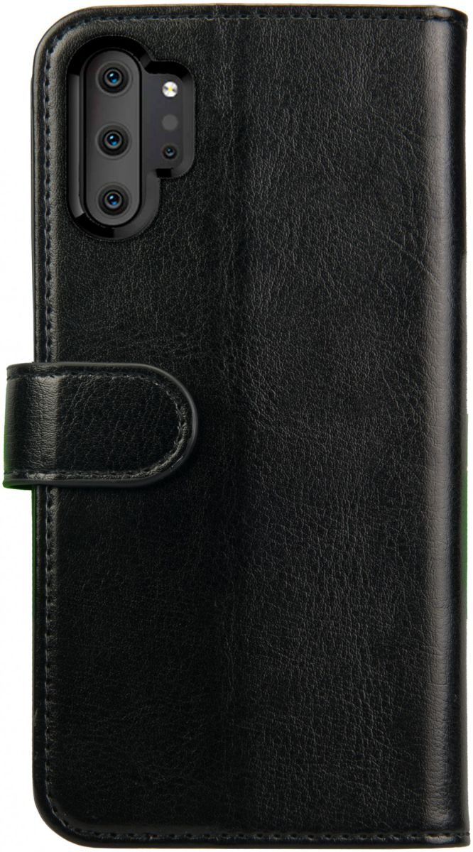 Rosso Element Samsung Galaxy Note 10 Hoesje Book Cover Zwart afbeelding 2