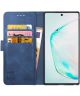 Rosso Element Samsung Galaxy Note 10 Hoesje Book Cover Blauw