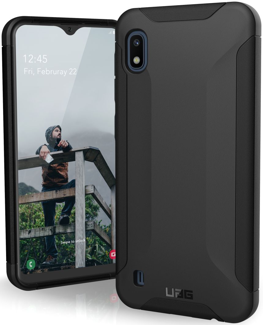Urban Armor Gear Scout Series Samsung Galaxy A10 Hoesje Zwart afbeelding 1
