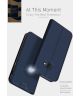 Dux Ducis Premium Book Case Samsung Galaxy Xcover 4(S) Hoesje Blauw