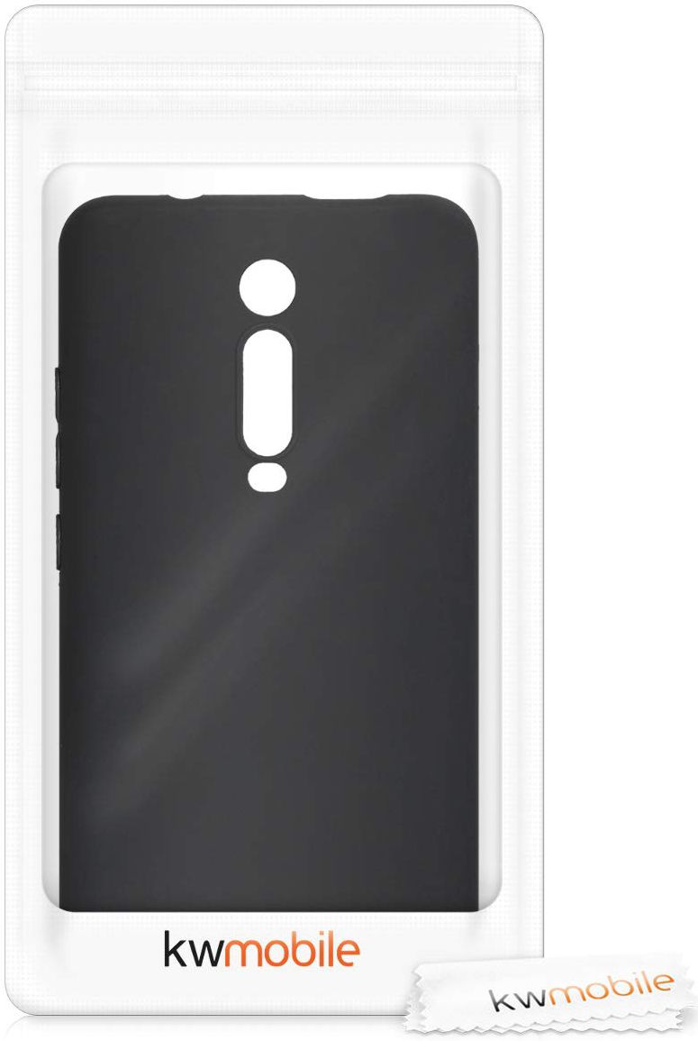 Xiaomi Redmi Mi 9T Siliconen Hoesje Zwart afbeelding 7