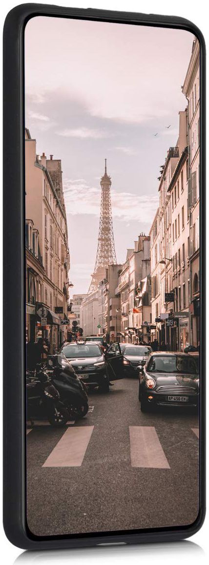 Xiaomi Redmi Mi 9T Siliconen Hoesje Zwart afbeelding 2