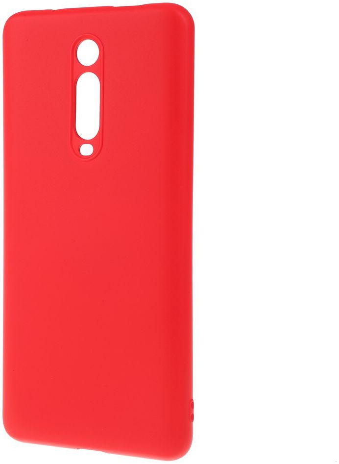 Xiaomi Redmi Mi 9T Siliconen Hoesje Rood afbeelding 3