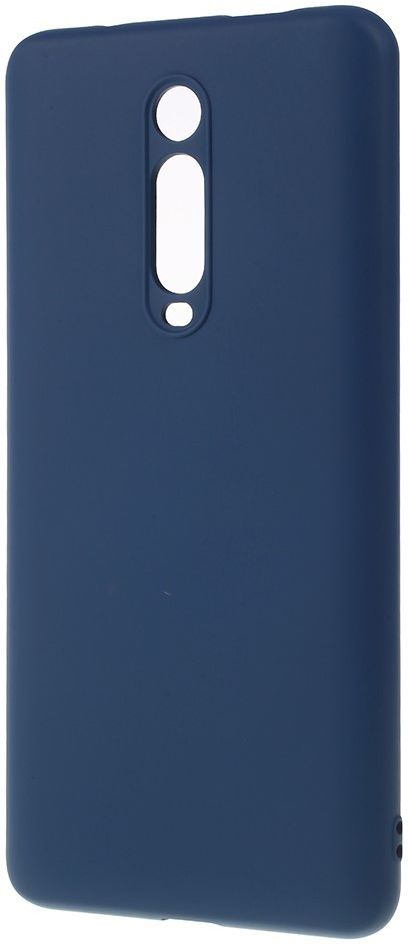 Xiaomi Redmi Mi 9T Siliconen Hoesje Donker Blauw afbeelding 2