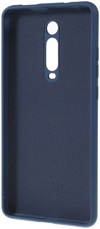 Xiaomi Redmi Mi 9T Siliconen Hoesje Donker Blauw afbeelding 3