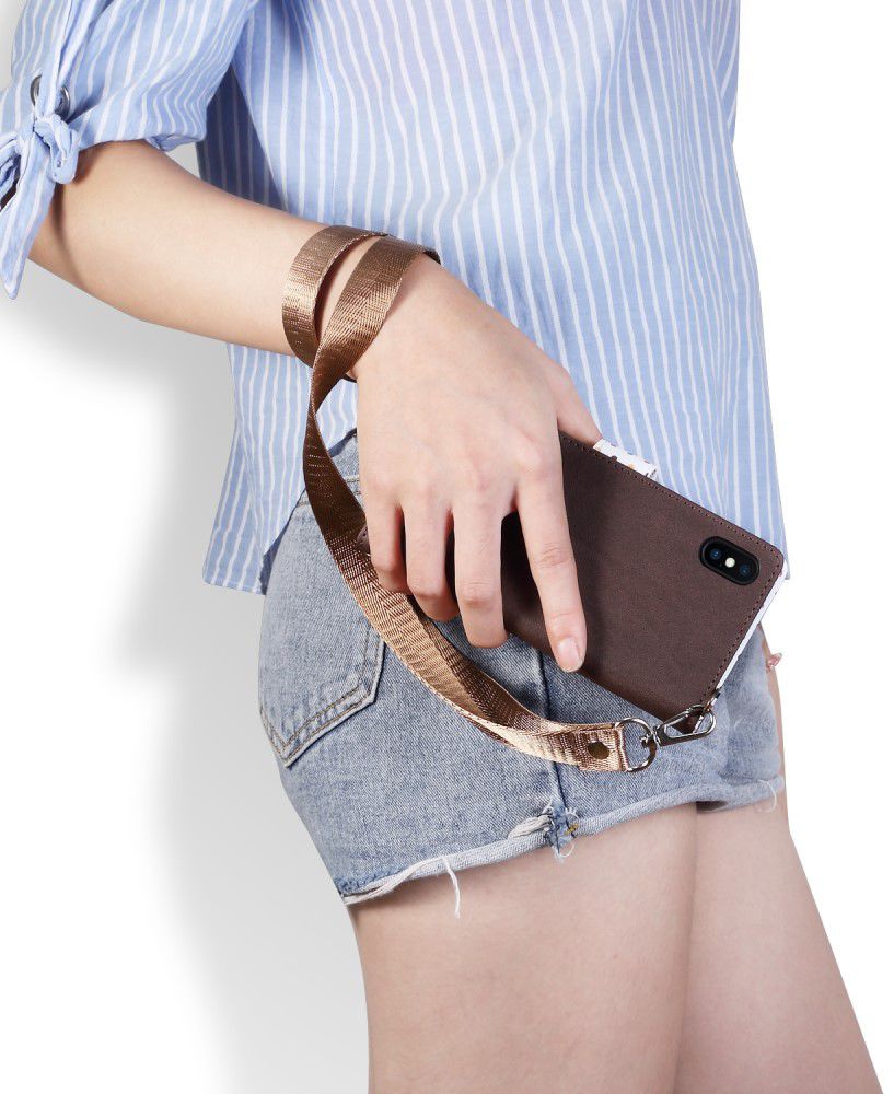 Samsung Galaxy Note 10 Plus Retro Dots Portemonnee Hoesje Bruin afbeelding 5