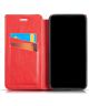 Samsung Galaxy Note 10 Plus Luxe Portemonnee Hoesje Rood