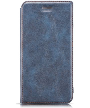 Samsung Galaxy Note 10 Luxe Portemonnee Hoesje Blauw Hoesjes