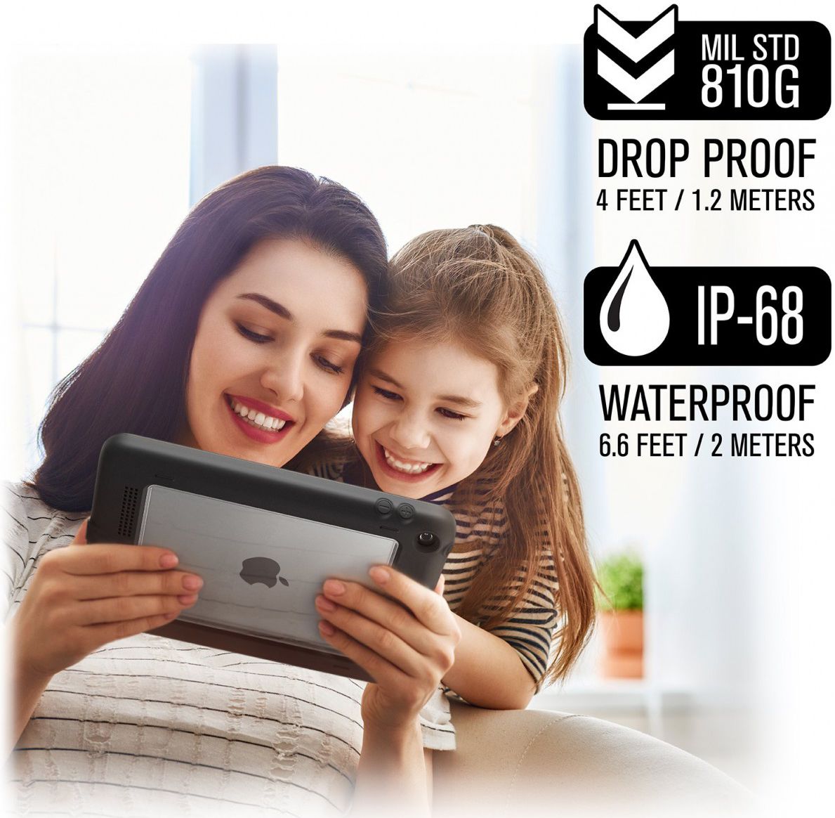 Catalyst Case Waterbestendig Hoesje Apple iPad Mini 5 Zwart afbeelding 8