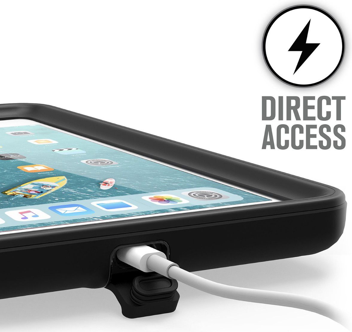Catalyst Case Waterbestendig Hoesje Apple iPad Mini 5 Zwart afbeelding 7