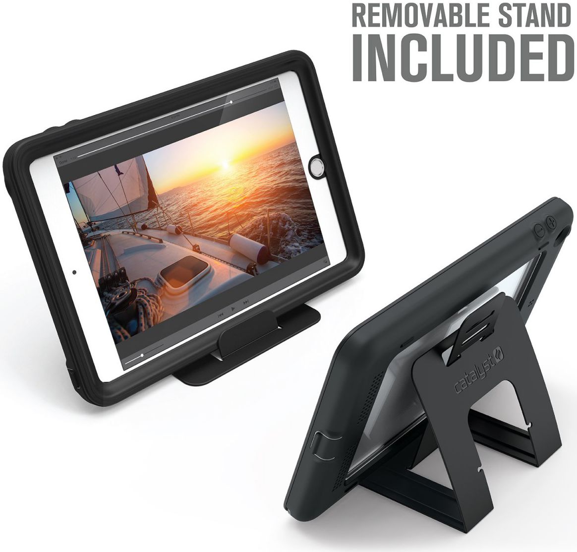 Catalyst Case Waterbestendig Hoesje Apple iPad Mini 5 Zwart afbeelding 4