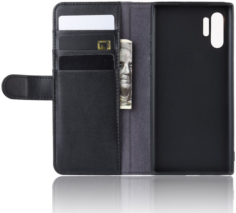 Samsung Galaxy Note 10 Plus Splitleren Portemonnee Hoesje Zwart afbeelding 5
