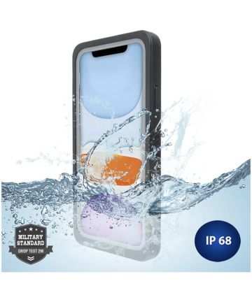 4smarts Active Pro STARK Waterbestendig Hoesje iPhone 11 Pro Max Zwart Hoesjes