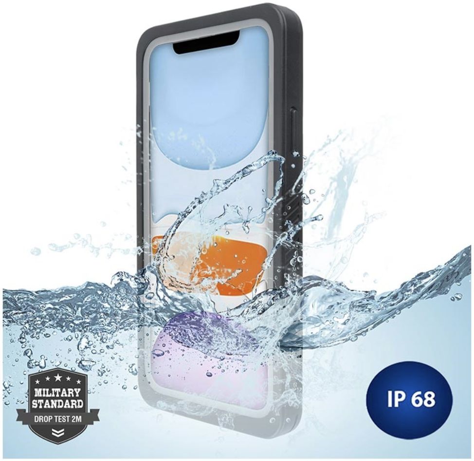4smarts Active Pro STARK Waterbestendig Hoesje iPhone 11 Pro Max Zwart afbeelding 1
