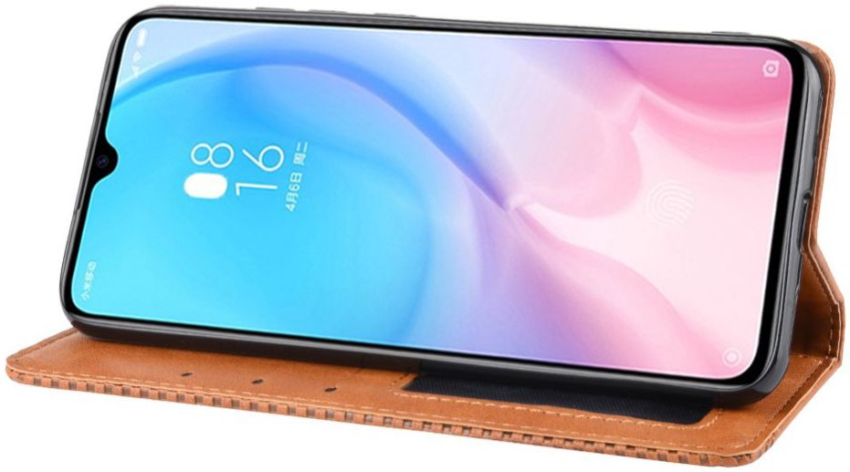 Xiaomi Mi A3 Vintage Portemonnee Hoesje Bruin afbeelding 3