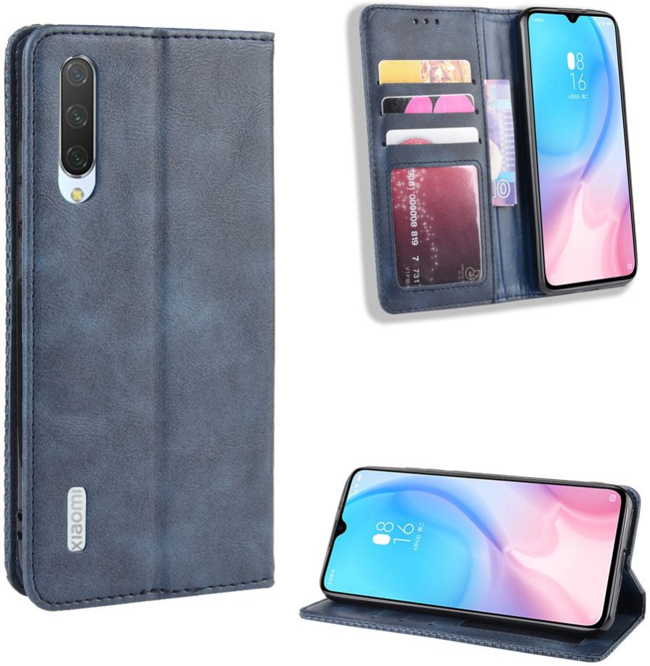 thumbnail: JIUNINE Hoesje Xiaomi Redmi A3 - Leren Flip Cover Met Magneetsluiting & Kaartvakken