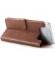 Samsung Galaxy A80 Stand Portemonnee Bookcase Hoesje Donkerbruin