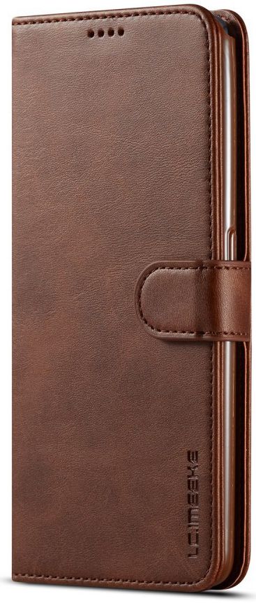 Samsung Galaxy A80 Stand Portemonnee Bookcase Hoesje Donkerbruin afbeelding 6