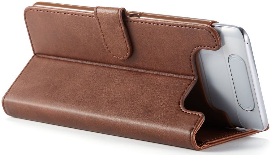 Samsung Galaxy A80 Stand Portemonnee Bookcase Hoesje Zwart afbeelding 10