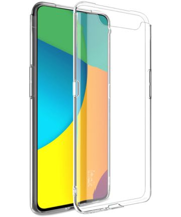 IMAK UX-5 Series Samsung Galaxy A80 Hoesje Flexibel TPU Transparant Hoesjes