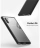 Ringke Fusion Samsung Galaxy Note 10 Hoesje Smoke Black