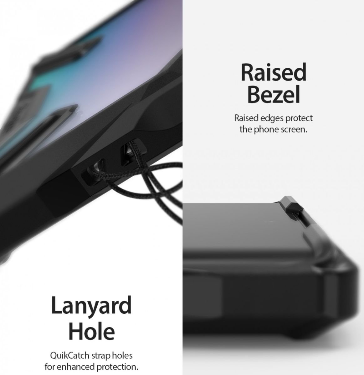 Ringke Fusion X Samsung Galaxy Note 10 Hoesje Zwart afbeelding 6