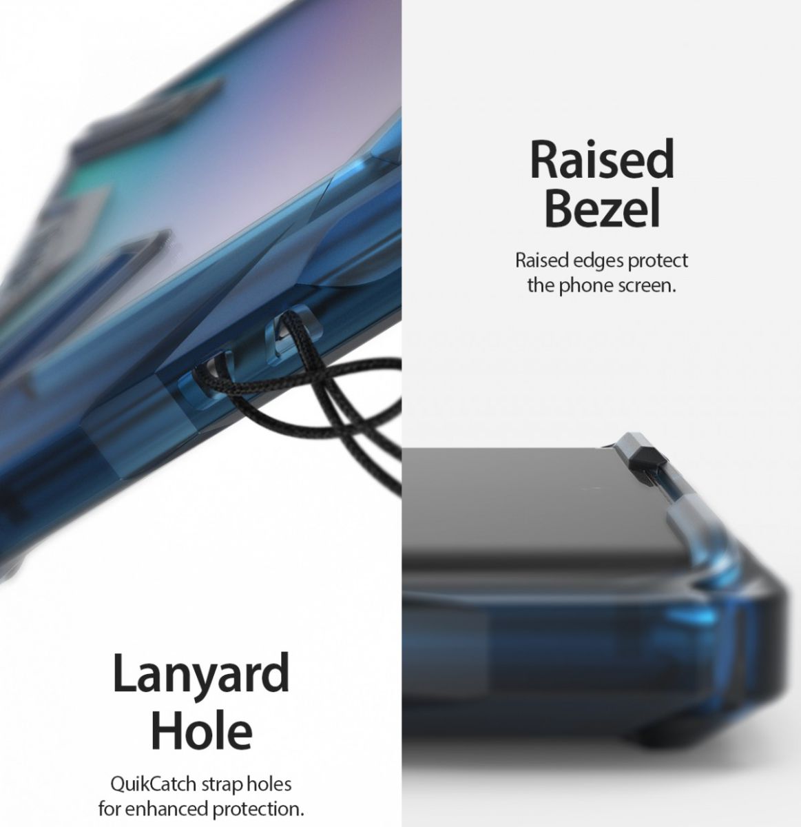 Ringke Fusion X Samsung Galaxy Note 10 Hoesje Blauw afbeelding 6