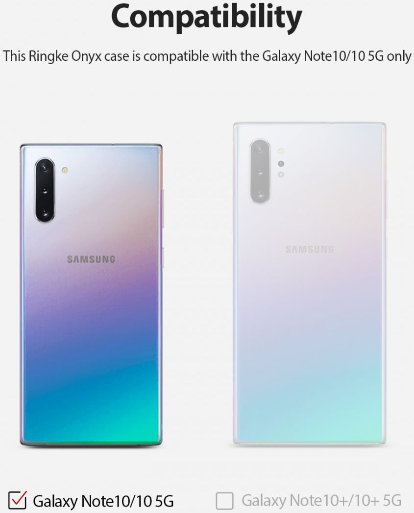 Ringke Onyx Samsung Galaxy Note 10 Zwart afbeelding 11