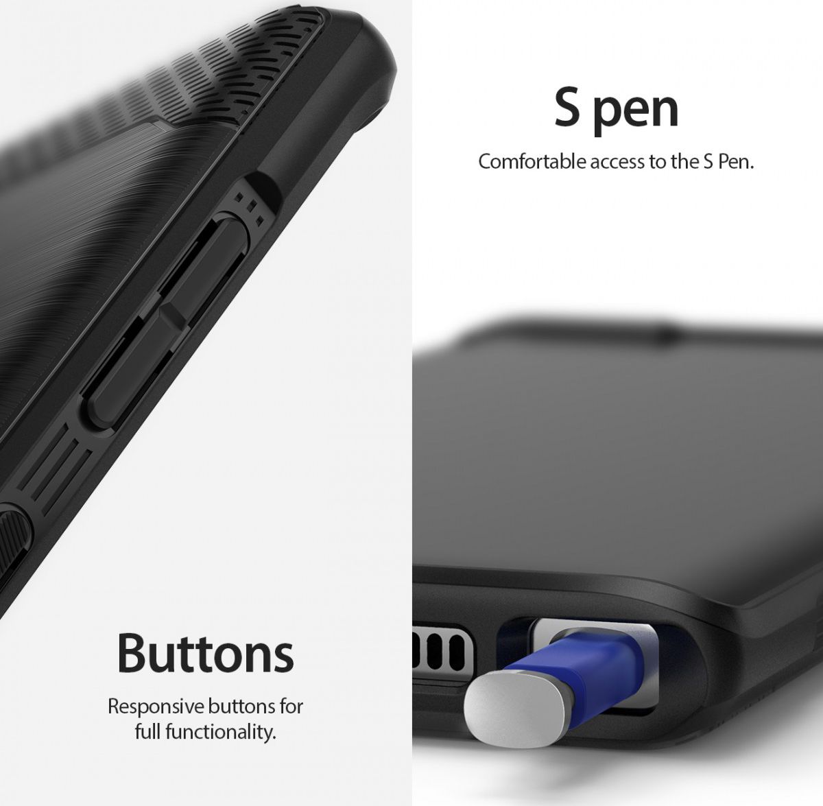 Ringke Onyx Samsung Galaxy Note 10 Zwart afbeelding 5