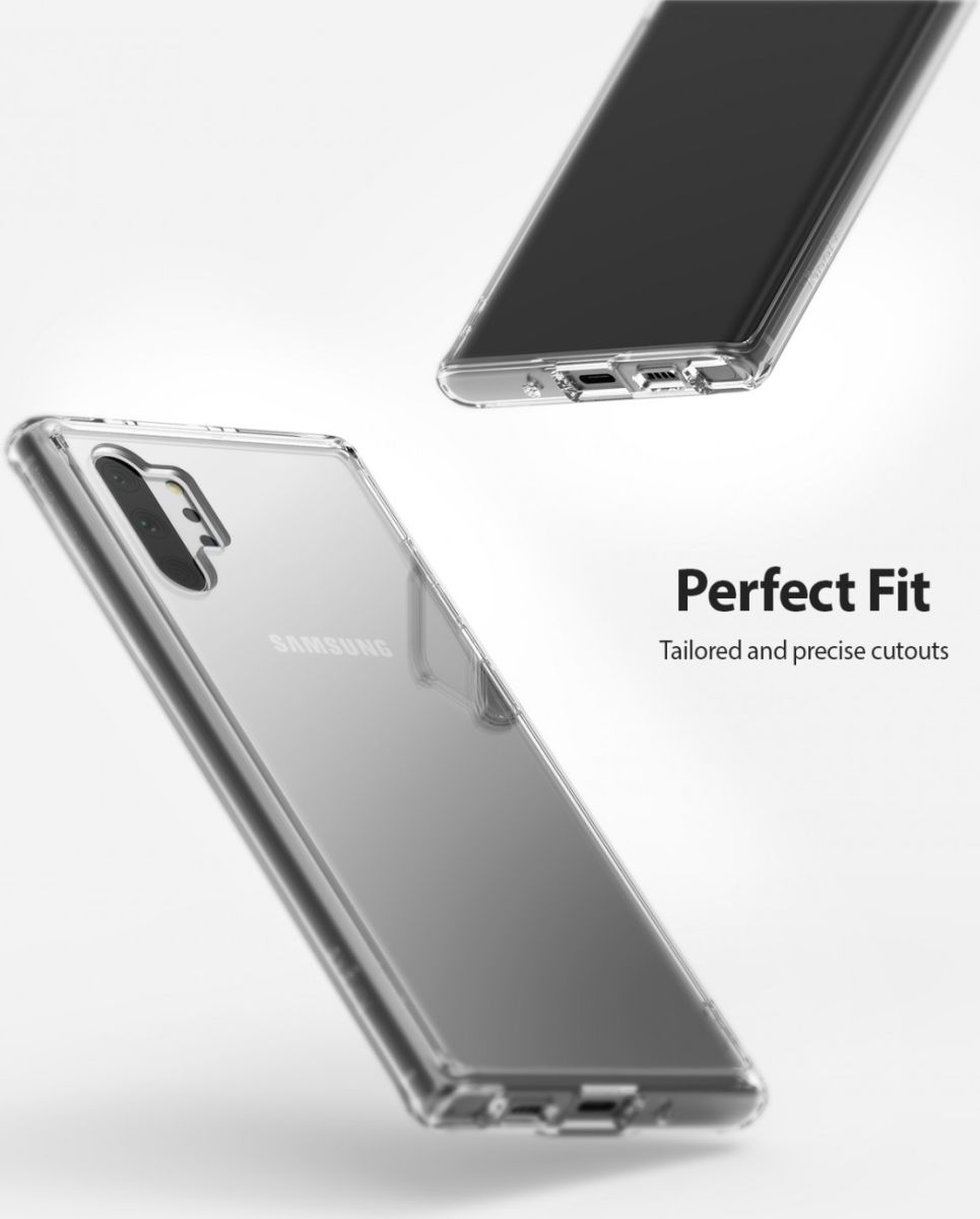 Ringke Fusion Samsung Galaxy Note 10 Plus Hoesje Transparant afbeelding 9