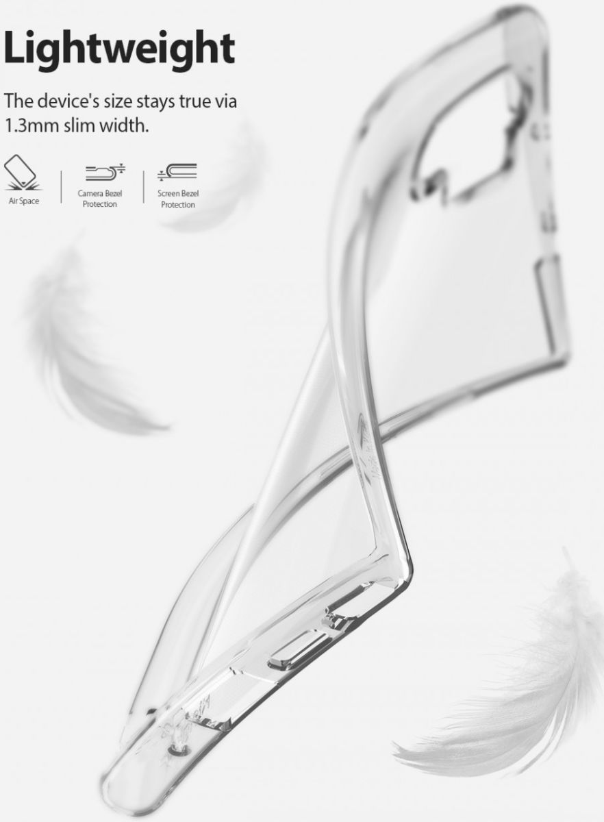 Ringke Air Hoesje Samsung Galaxy Note 10 Plus Transparant afbeelding 2