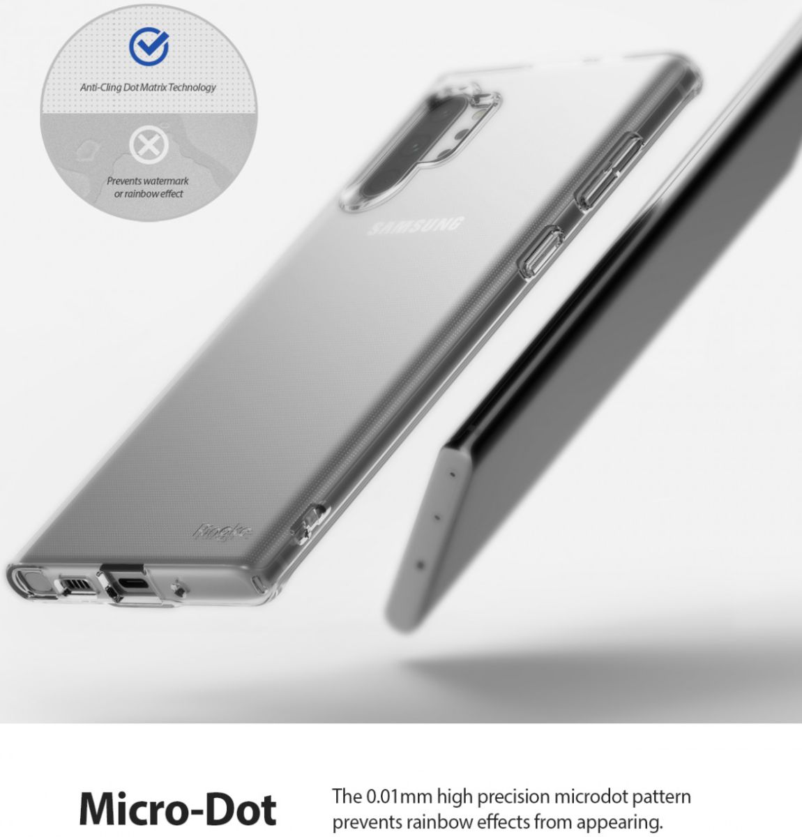 Ringke Air Hoesje Samsung Galaxy Note 10 Plus Transparant afbeelding 7