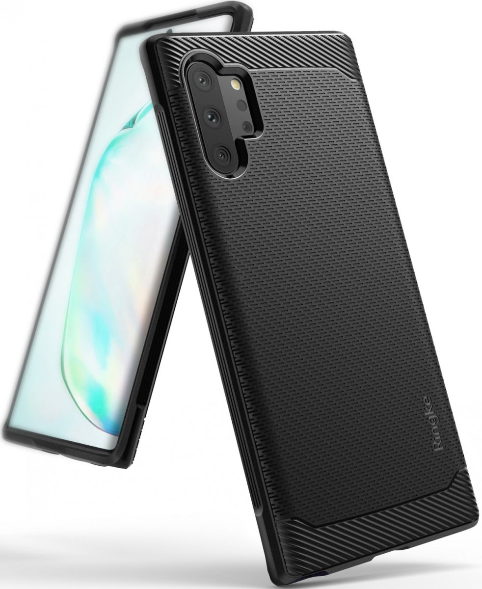 Ringke Onyx Samsung Galaxy Note 10 Plus Hoesje Zwart afbeelding 3