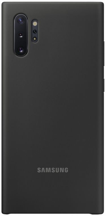 Origineel Samsung Galaxy Note 10 Plus Hoesje Siliconen Cover Zwart afbeelding 1