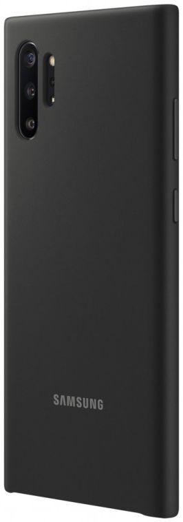 Origineel Samsung Galaxy Note 10 Plus Hoesje Siliconen Cover Zwart afbeelding 3