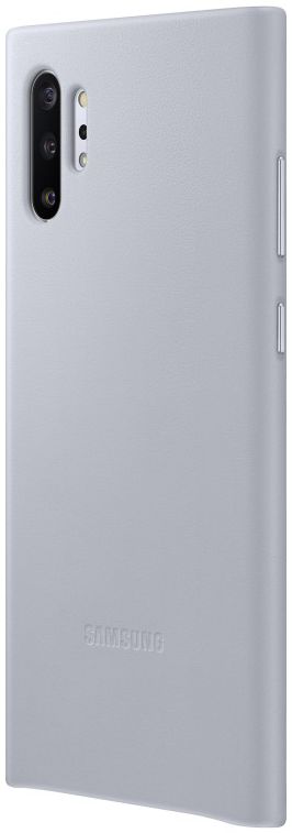 Samsung Galaxy Note 10 Leather Cover Grijs afbeelding 2