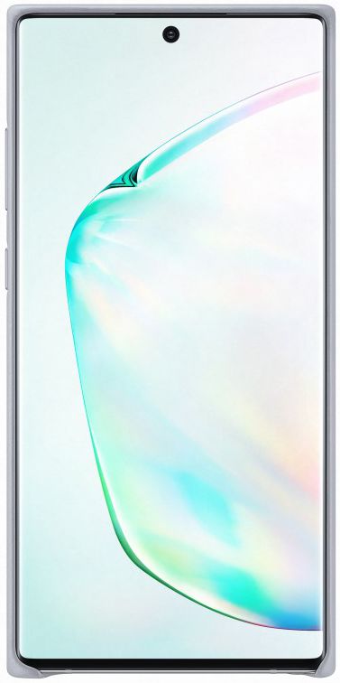 Samsung Galaxy Note 10 Leather Cover Grijs afbeelding 3