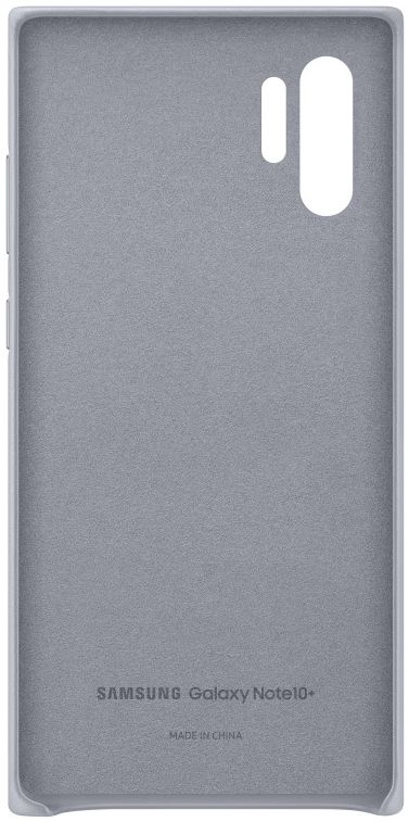 Samsung Galaxy Note 10 Leather Cover Grijs afbeelding 4