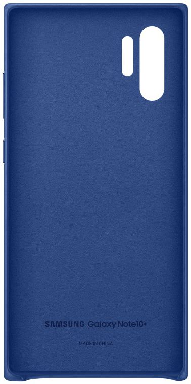 Samsung Galaxy Note 10 Leather Cover Blauw afbeelding 4