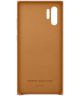 Samsung Galaxy Note 10 Leather Cover Camel