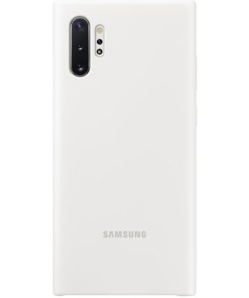 Origineel Samsung Galaxy Note 10 Hoesje Silicone Cover Wit Hoesjes