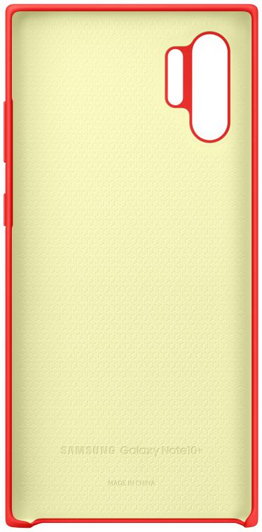 Origineel Samsung Galaxy Note 10 Hoesje Silicone Cover Rood afbeelding 4