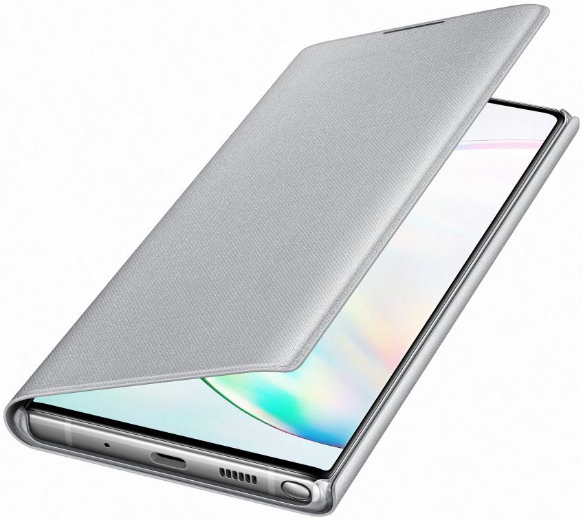 Samsung Galaxy Note 10 LED View Cover Zilver afbeelding 2