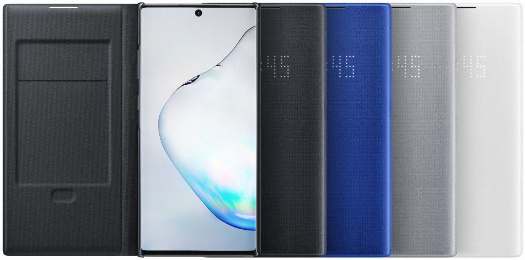 Samsung Galaxy Note 10 LED View Cover Zilver afbeelding 5